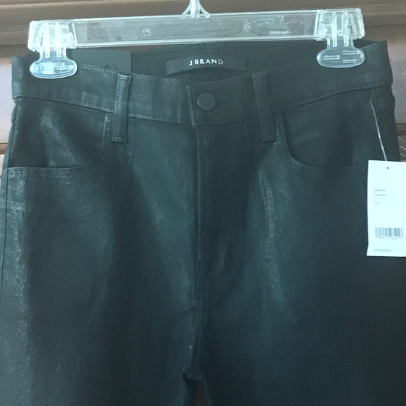 J Brand Fearless Alana LOOKS LIKE LEATHER but not - Picture 4 of 9